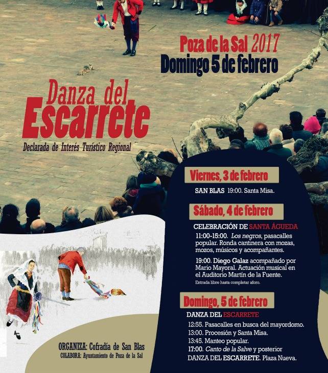 Danza del Escarrete 2017 Poza de la Sal